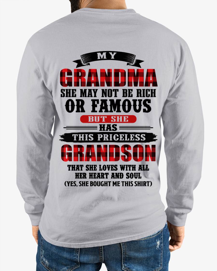 HER PRICELESS GRANDSON - FROM GRANDMA - TLEE00 (SKU2606-337-00)