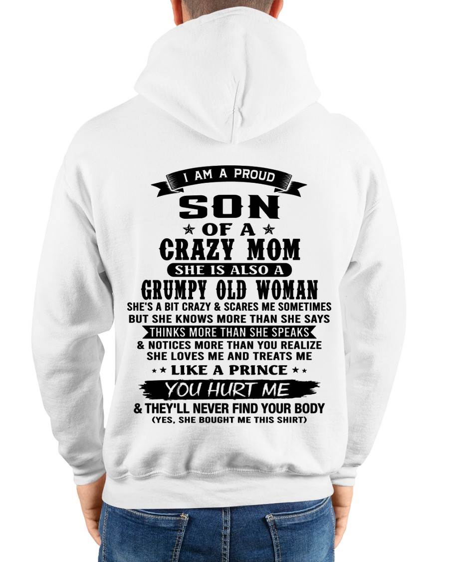 MY MOM IS CRAZY BUT SHE LOVES ME - FROM MOM - TLEE00 (SKU2606-354-00)
