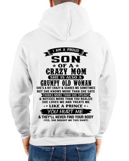 MY MOM IS CRAZY BUT SHE LOVES ME - FROM MOM - TLEE00 (SKU2606-354-00)
