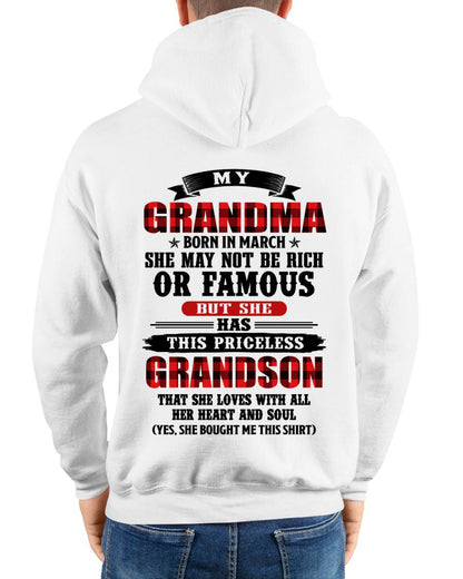 MARCH GRANDMA - HER PRICELESS GRANDSON - FROM GRANDMA - TLEE03 (SKU2606-337-03)