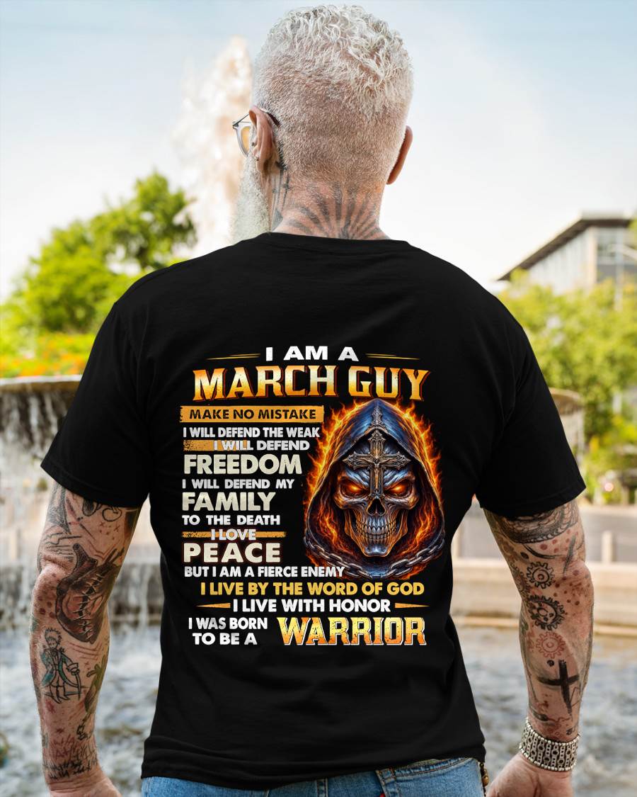 MARCH – DEFENDER OF FAMILY AND FREEDOM - FOR MAN - TLEE03 (SKU2605-46-03)