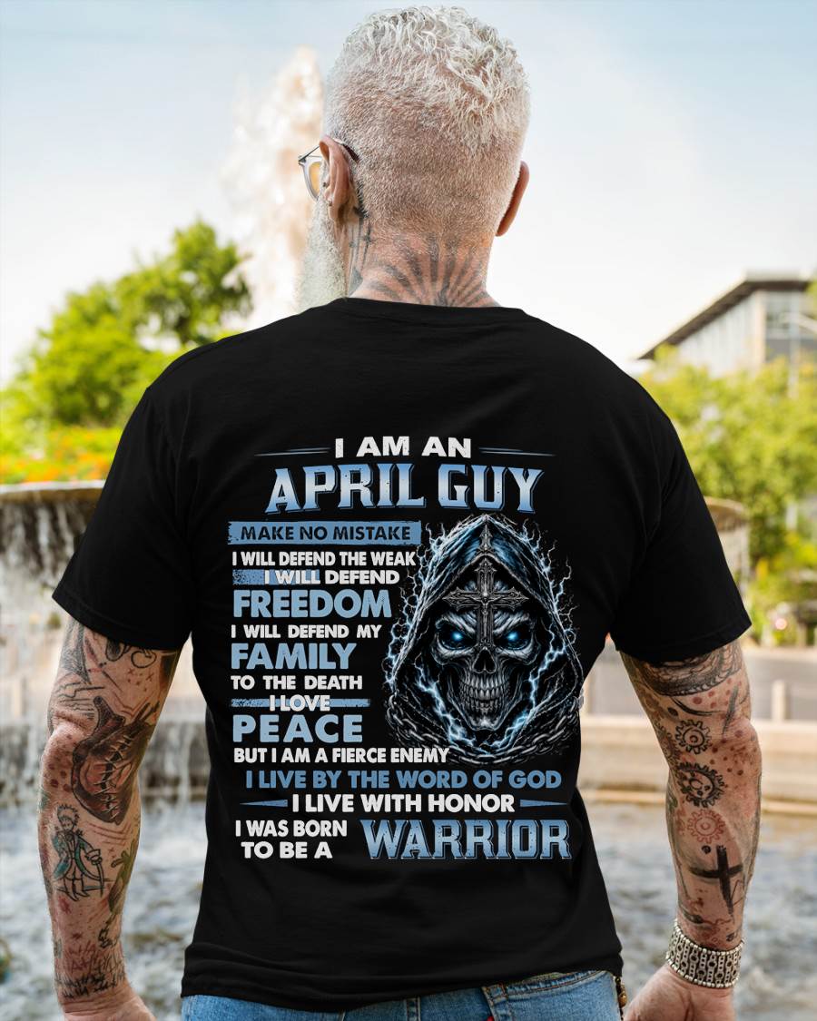 APRIL GUY – NEVER BACK DOWN - FOR MAN - TLEE04 (SKU2607-271-04)