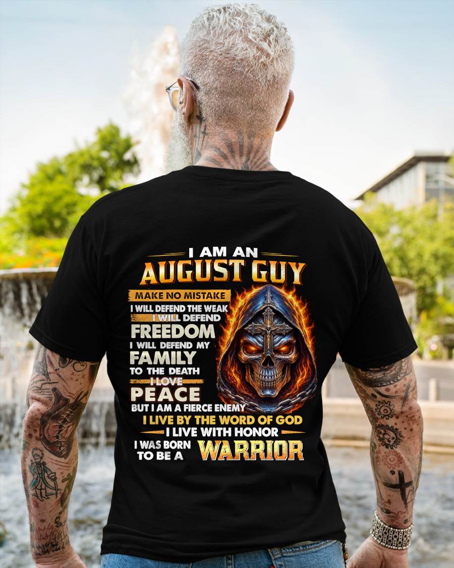 AUGUST – DEFENDER OF FAMILY AND FREEDOM - FOR MAN - TLEE08 (SKU2605-46-08)
