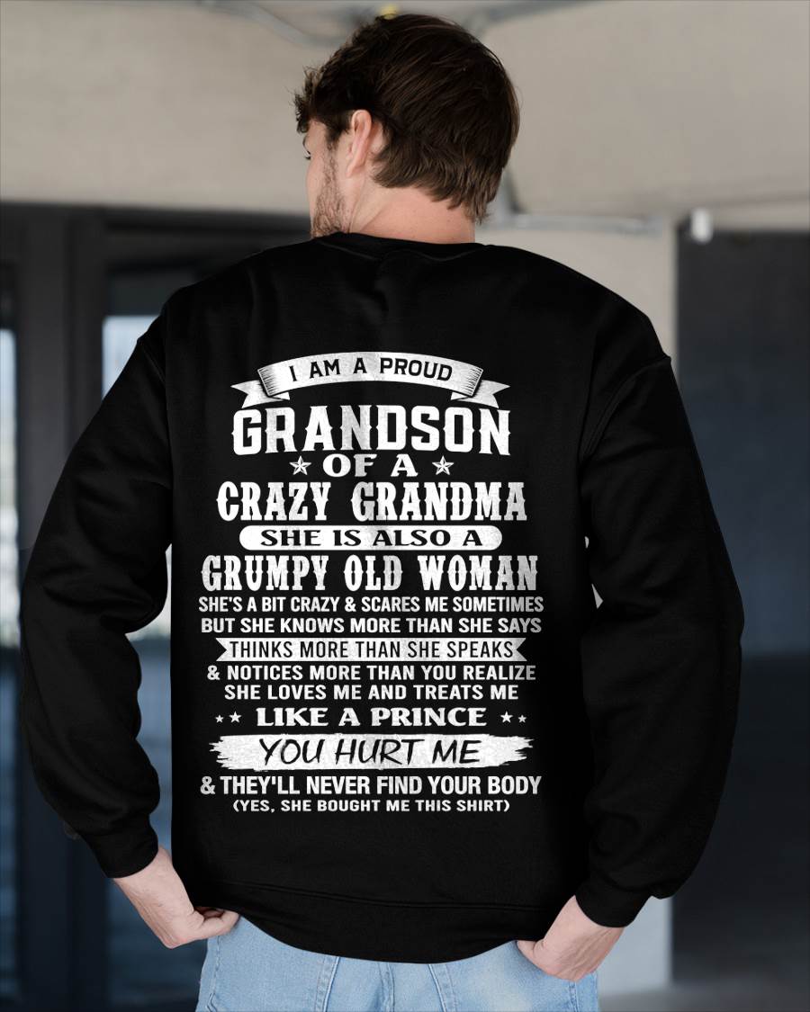 GRANDSON OF A CRAZY GRANDMA - FROM GRANDMA - TLEE00 (SKU2606-274-00)