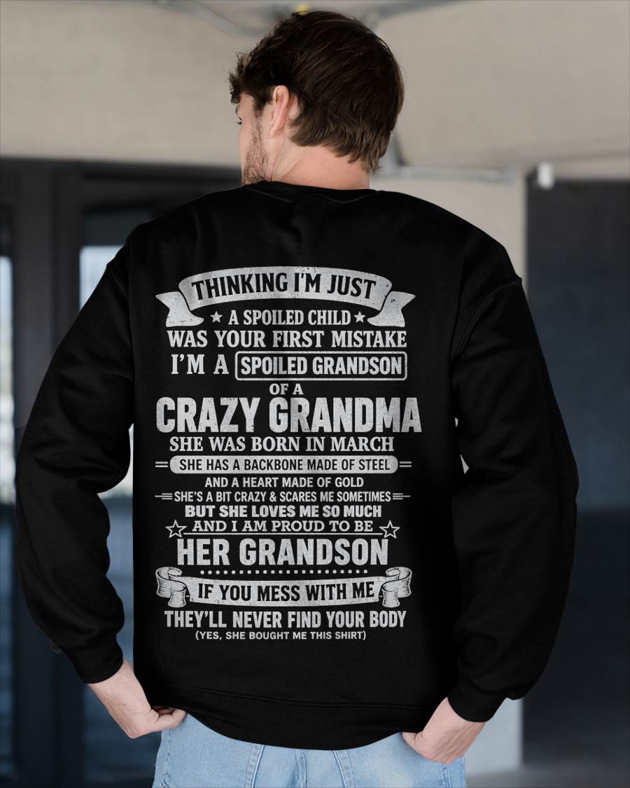 MARCH - GRANDMA’S PROTECTION MODE: ON - FROM GRANDMA - TLEE03 (SKU2607-06-03)