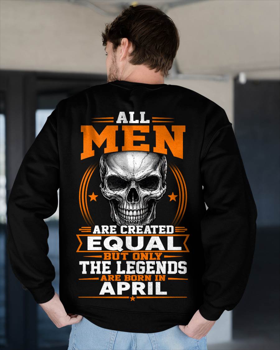APRIL BORN – NOT JUST MEN, BUT LEGENDS - FOR MAN - TLEE04 (SKU2604-310-04)