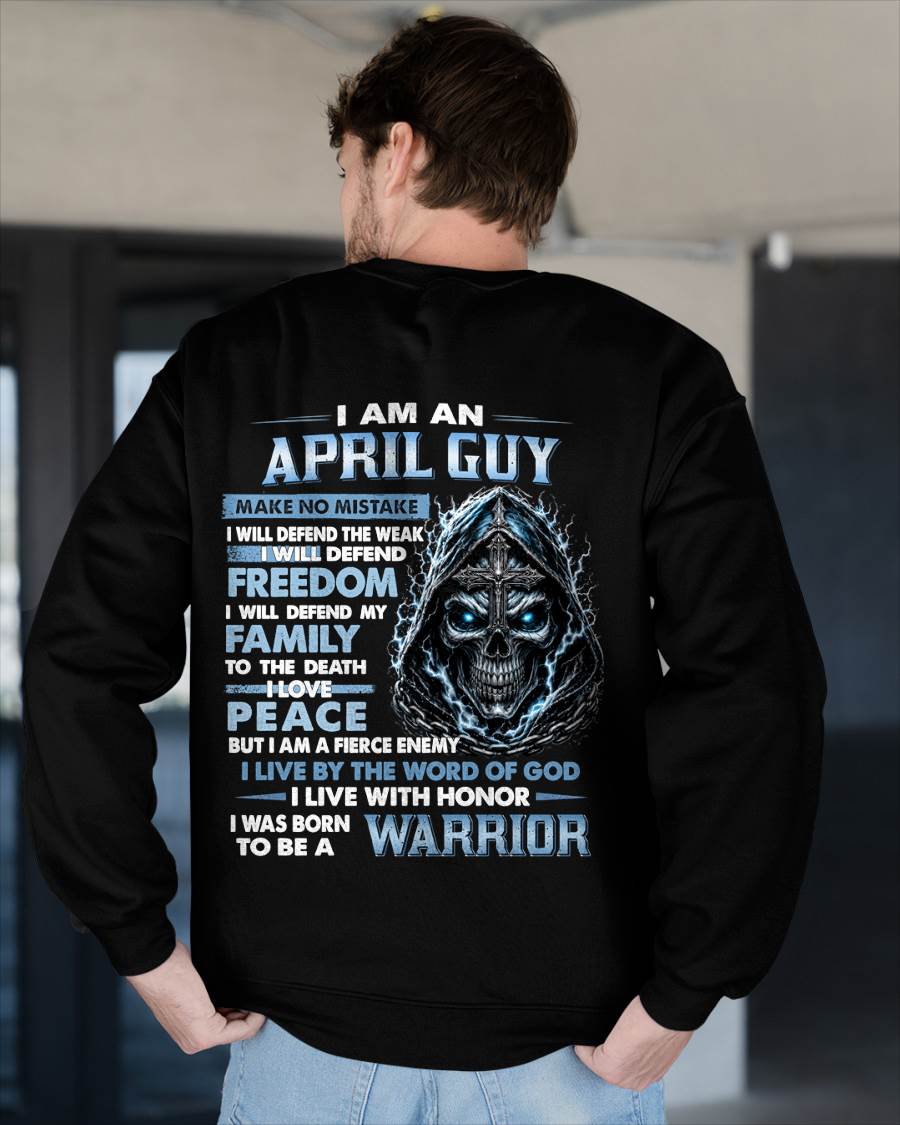 APRIL GUY – NEVER BACK DOWN - FOR MAN - TLEE04 (SKU2607-271-04)