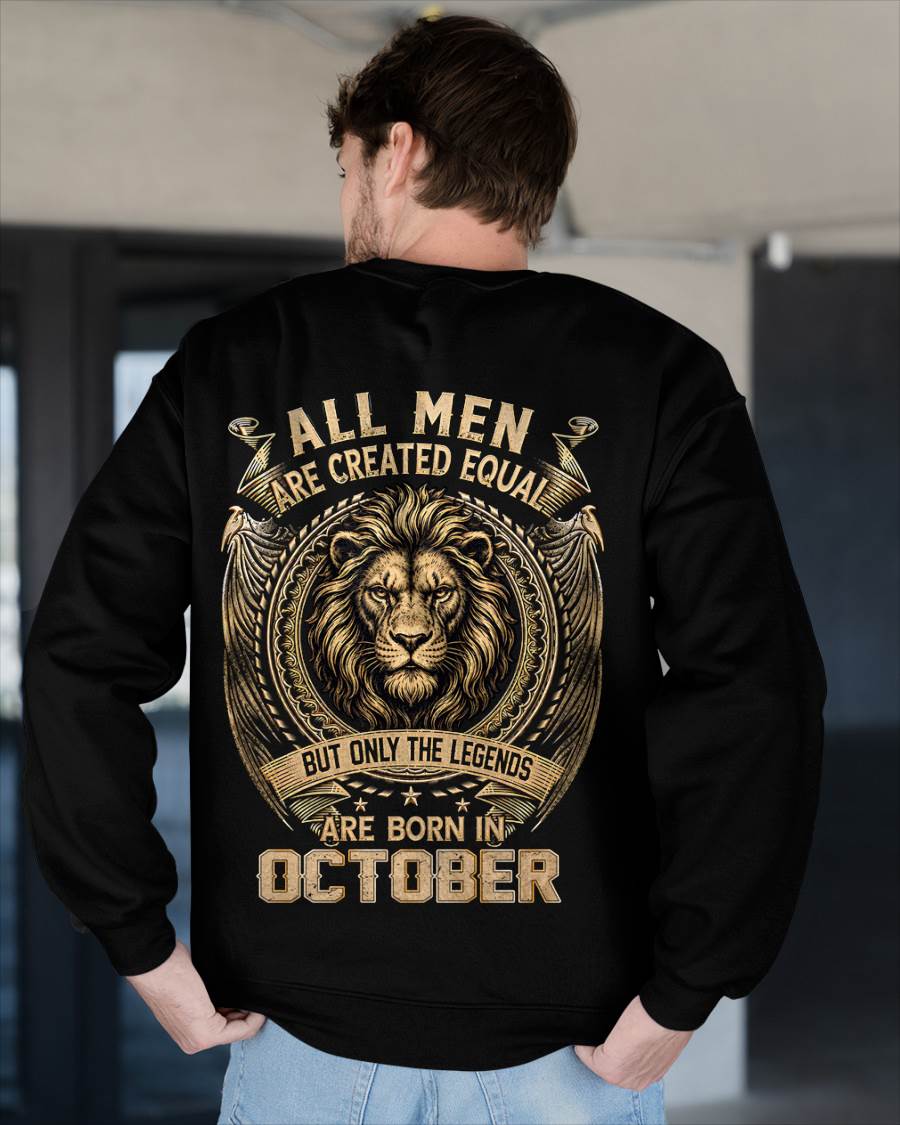 OCTOBER BORN LEGEND SHIRT – LION KING - FOR MAN - TLEE10 (SKU2606-177-10)