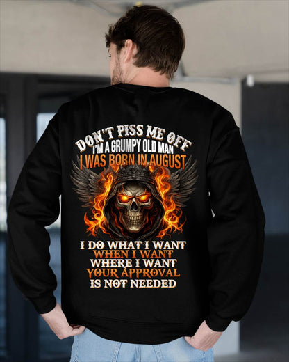 AUGUST BORN – DON’T PISS ME OFF, I DO WHAT I WANT - FOR MAN - TLEE08 (SKU2603-332-08)