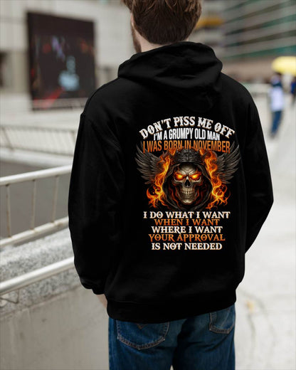 NOVEMBER BORN – DON’T PISS ME OFF, I DO WHAT I WANT - FOR MAN - TLEE11 (SKU2603-332-11)