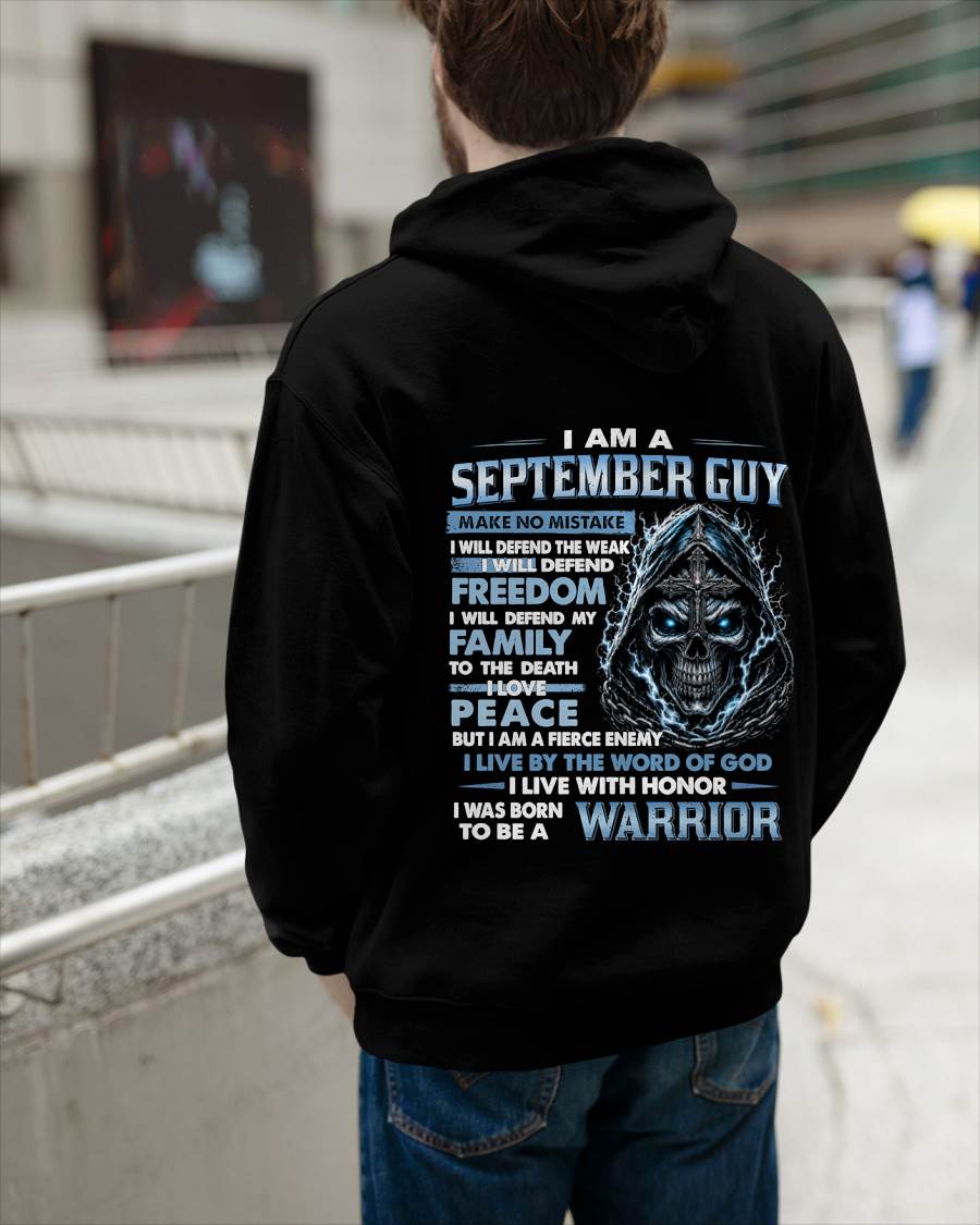 SEPTEMBER GUY – NEVER BACK DOWN - FOR MAN - TLEE09 (SKU2607-271-09)