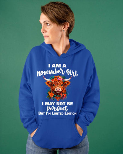 NOVEMBER GIRL ONE OF A KIND TEE - FOR WOMEN - TLEE11 (SKU2607-296-11)