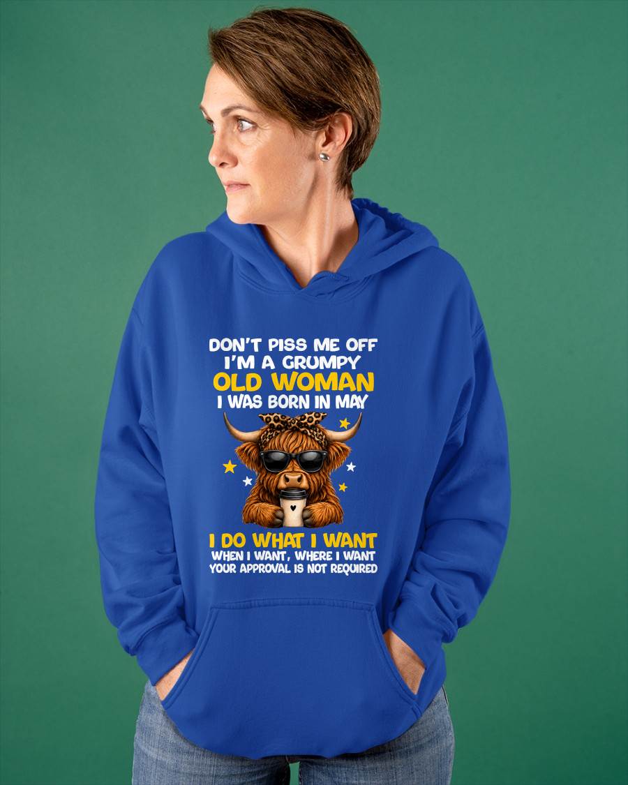 MAY BORN WOMAN FUNNY SHIRT - FOR WOMEN - TLEE05 (SKU2607-217-05)