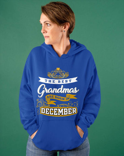 DECEMBER GRANDMAS ARE THE BEST - FOR WOMEN - TLEE12 (SKU2605-238-12)