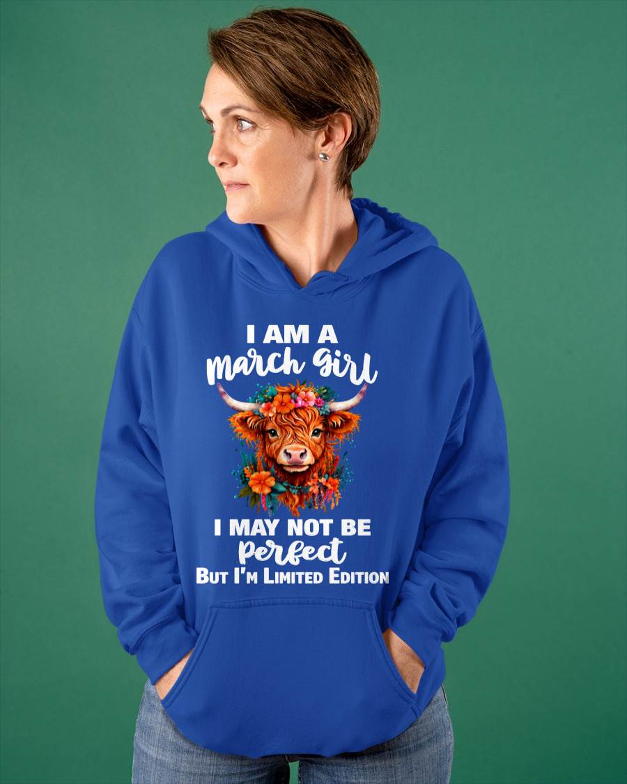 MARCH GIRL ONE OF A KIND TEE - FOR WOMEN - TLEE03 (SKU2607-296-03)