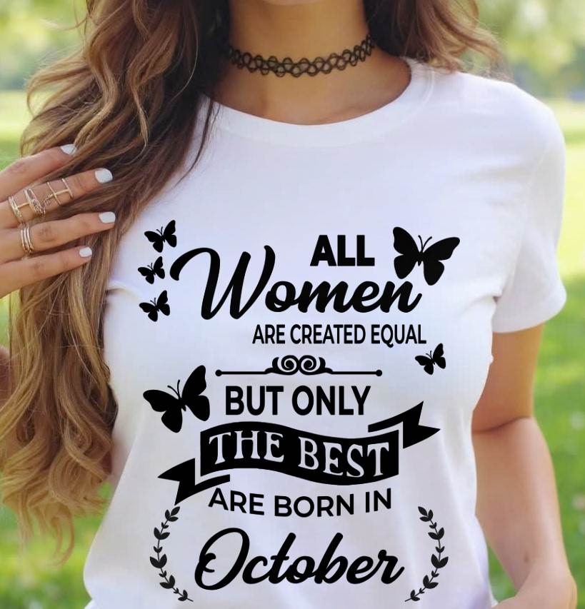 OCTOBER – BORN TO BE THE BEST, MADE TO STAND OUT - FOR WOMEN - TLEE10 (SKU2603-296-10)