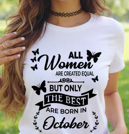 OCTOBER – BORN TO BE THE BEST, MADE TO STAND OUT - FOR WOMEN - TLEE10 (SKU2603-296-10)