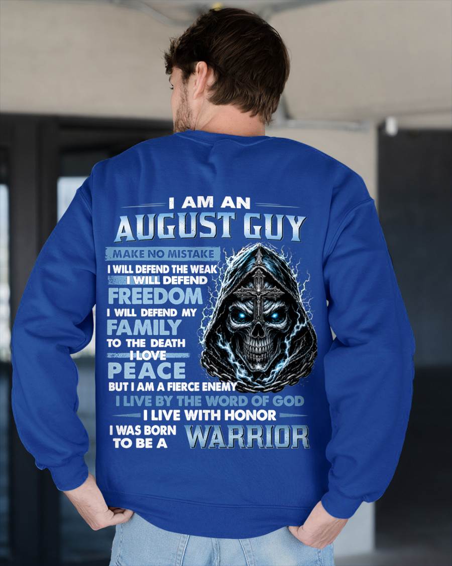 AUGUST GUY – NEVER BACK DOWN - FOR MAN - TLEE08 (SKU2607-271-08)