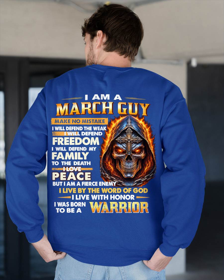 MARCH – DEFENDER OF FAMILY AND FREEDOM - FOR MAN - TLEE03 (SKU2605-46-03)