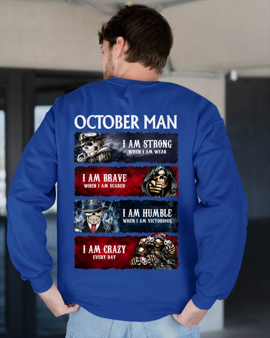 OCTOBER MAN SKULL - FOR MAN - TLEE10 (SKU2607-304-10)