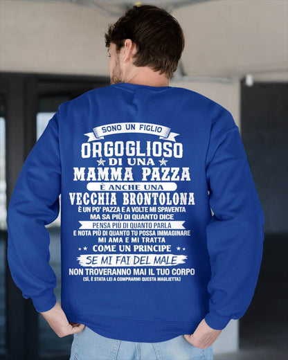 FIGLIO DI UNA MAMMA PAZZA - REGALO DA MAMMA  - TLEE00 (SKU2606-204-00)