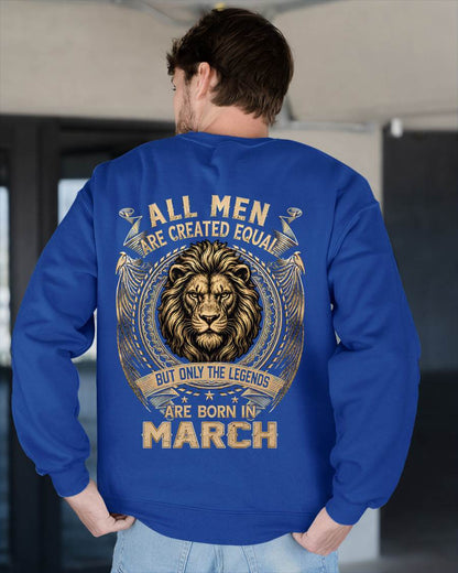 MARCH BORN LEGEND SHIRT – LION KING - FOR MAN - TLEE03 (SKU2606-177-03)