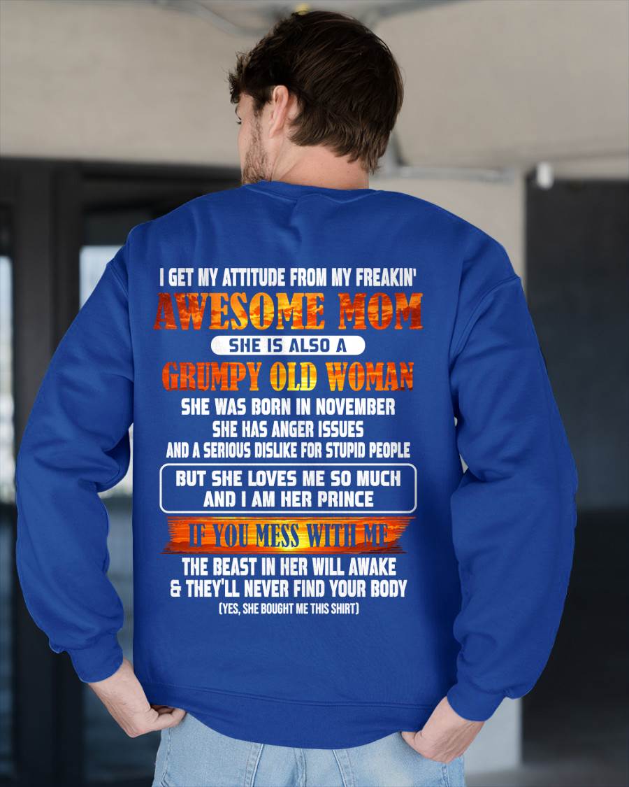 NOVEMBER - MESS WITH ME, MEET MY AWESOME MOM - FROM MOM - TLEE11 (SKU2606-142-11)